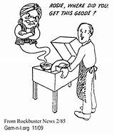 Cartoons Rockhound Google Rocks Rock Geology Search Cartoon Mineral Humor Au sketch template