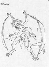 Gargoyles Guler sketch template