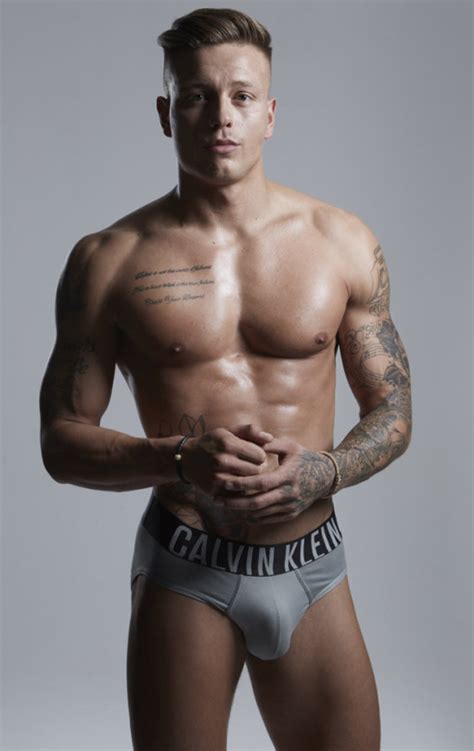 man candy alex bowen leaves very little to the imagination again as he poses in calvin s