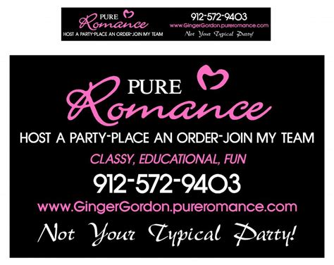 pure romance business cards pure romance  karen review  giveaway