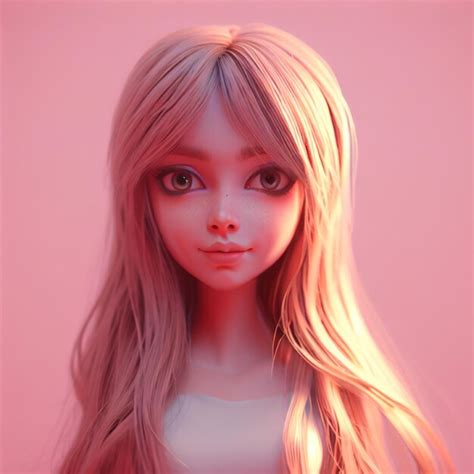 Premium Ai Image Photo A 3d Anime Girl Cartoon Character