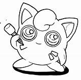 Jigglypuff Coloring Wecoloringpage Printable Pages sketch template