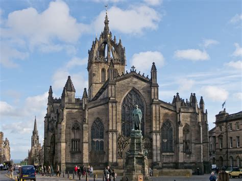 great british buildings st giles cathedral  edinburgh