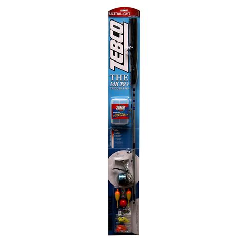 zebco micro triggerspin package combo walmartcom