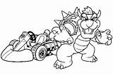 Mario Kart Coloring Pages Bowser Ausmalbilder Browser Print Super Printable Zum Ausdrucken Bros Nintendo Characters Luigi Getcoloringpages Kinder Coloringhome sketch template