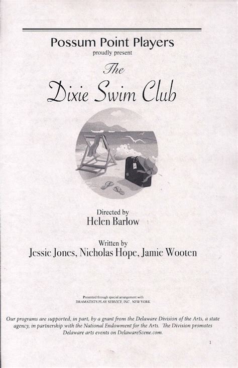 ppp presents the dixie swim club