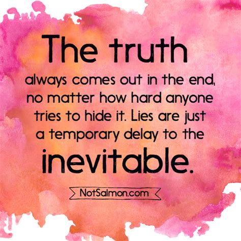 truth       lies    temporary
