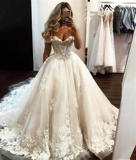 wedding dresses lace blush pink formal gown  popular wedding desti inloveshe dream