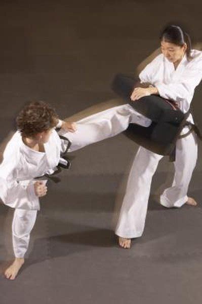 Tae Kwon Do Sparring Drills Woman