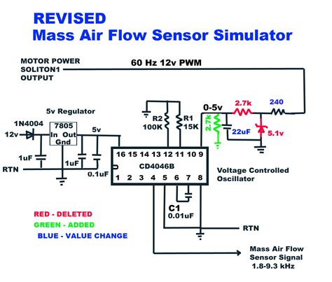 flow sensor circuit diagram