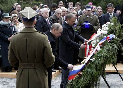 Putin Observes Anniversary Of Katyn Killings The New York Times