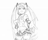 Miku Hatsune Coloring Pages Song Project Printable Color Result Draw Getcolorings Drawing Girls Sheets Print Popular Christina Ritchie Coloringhome sketch template