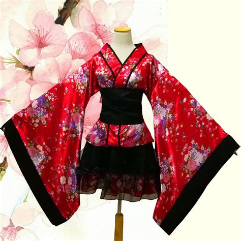 japanese kimono vintage original tradition silk yukata dress japan sexy