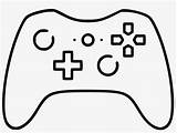 Controller Coloring Game Comments Nicepng sketch template