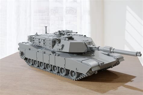 ma abrams  army main battle tank resine  imprimee mm etsy france