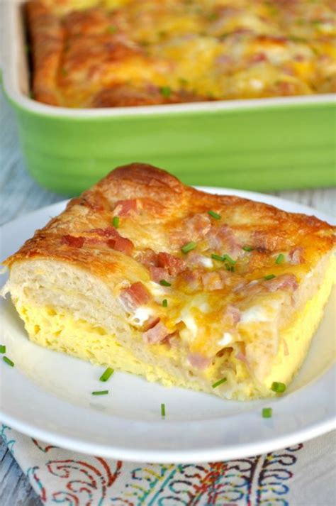 cheesy crescent roll breakfast casserole recipes breakfast brunch