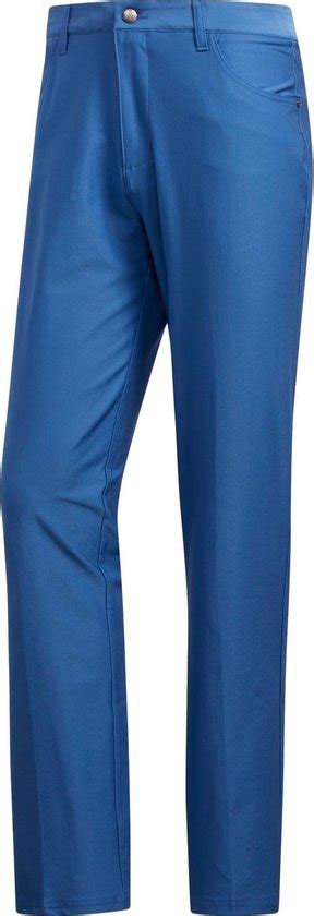 adidas golfbroek ultimate  pocket heren nylon blauw mt  bolcom