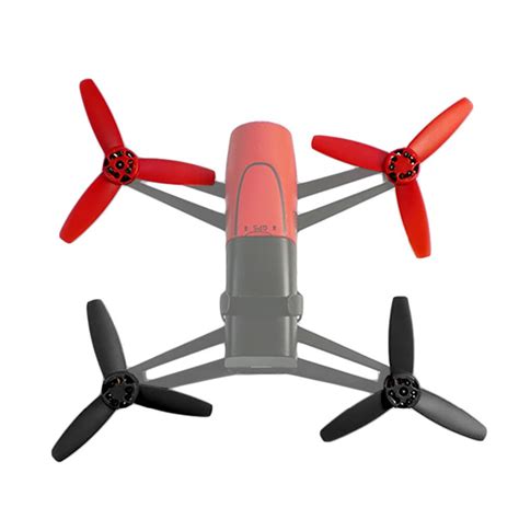 pcs propeller parrot bebop drone  main blade rotor prop  fpv rc quadcopter black redpart