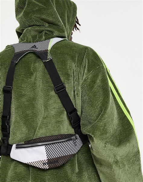 Ivy Park Adidas Originals X Harness Bag In Multi Green Modesens