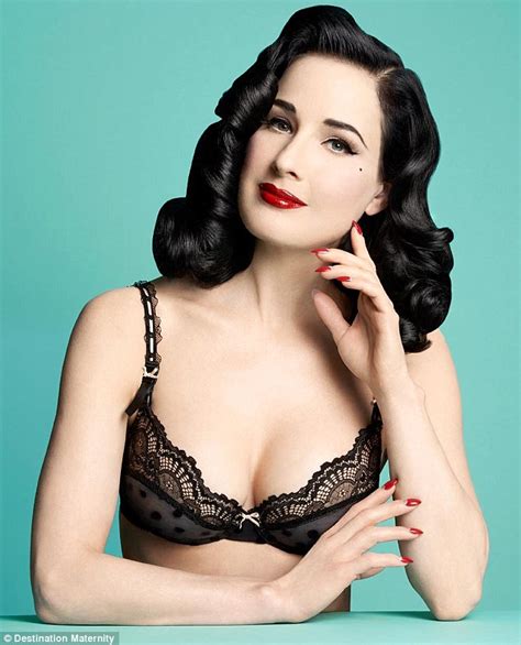 dita von teese designs a sexy line of lingerie for new mothers daily mail online