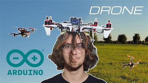 flying drone diy arduino drone quadcopter youtube