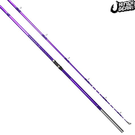 nitro ulua rod metallic purple hifishgear