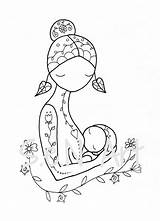 Breastfeeding Printable sketch template