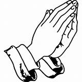 Hands Praying Coloring Prayer Hand Drawing Visit Clipart Pages Sketch Tattoo sketch template
