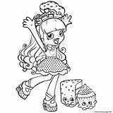 Shopkins Coloring Pages Shoppies Printable Shoppie Dolls Print Girl Happy Cupecake Kids Colouring Season Sheets Girls Color Characters Polish Rare sketch template