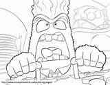 Anger Coloring 38kb sketch template