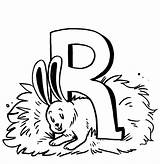 Rabbit Coloring Pages Printable Kids Bestcoloringpagesforkids sketch template
