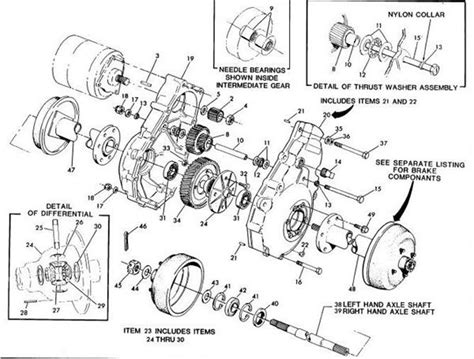 ezgo steering parts diagram
