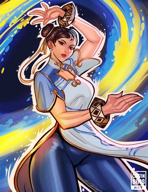 Chun Li Sf6 By Calvinsimsart On Deviantart