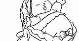 Baby Coloring Pages Crying Cute Print sketch template