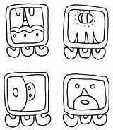 Mayan Templates Early Coloring Symbols Maya Teaching Pages Mesoamerican Childhood Spanish Cultural Projects 6th Studies Native Grade Social Crafts American sketch template