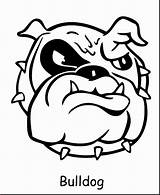 Pages Bulldog Bulldogs Uga Cutewallpaper sketch template