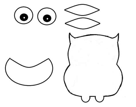 owl templates owl crafts paper butterflies