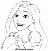 Tangled Coloring Pages 2010 sketch template