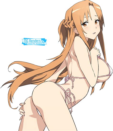 sword art online yuuki asuna render 76 anime png image without background