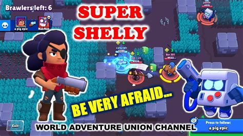 Brawl Stars Talking Super Shelly Dashes At Super Speed To Grab Power