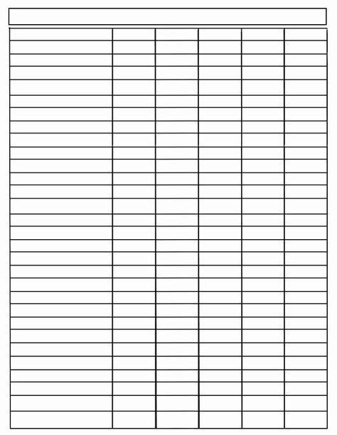 blank chart templates beautiful   printable charts