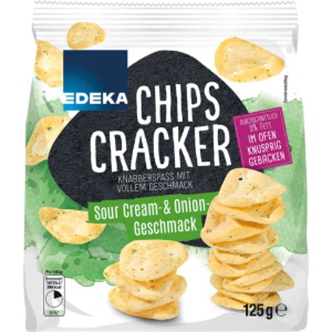 edeka chips cracker sour cream onion geschmack ansehen