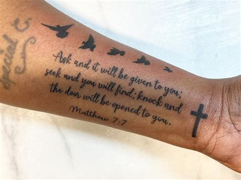 Bible Verse Tattoos On Forearms