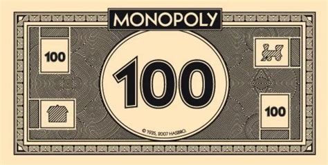 print   monopoly money