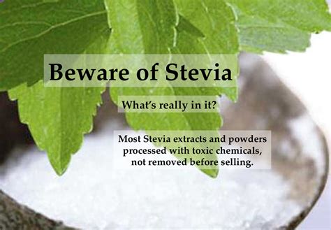 avoid  toxic truth  stevia janes healthy kitchen