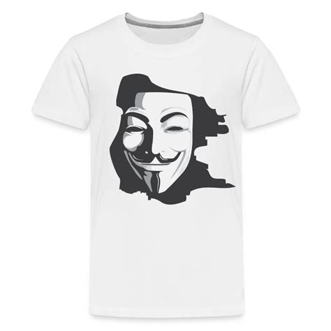 anonymous  white  shirt spreadshirt