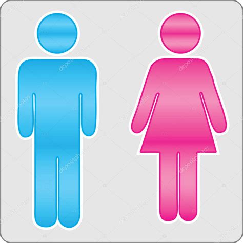 Sign Male And Female — Stock Vector © Artlosk 1254191