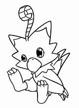 Digimon Pages Ausmalbilder Coloriages Picgifs Veemon Animaatjes Malvorlagen Animes Malvorlage sketch template