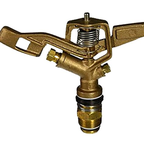 pro  brass impact sprinkler western ranch supply