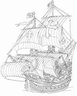 Coloring Ships Sailing Pages Kids Ship Fun Old Maria Santa Colouring Boat Adult Drawing Color Popular Designlooter Detailed Zeilschepen Choose sketch template